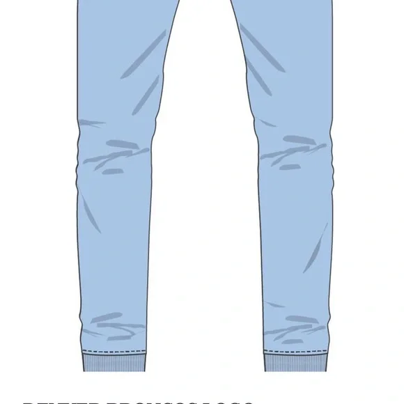 Pro Standard Licensed Denver Broncos Blue Joggers